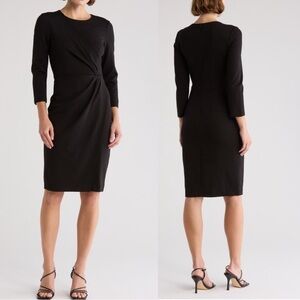Eliza J Gathered Waist Sheath Dress